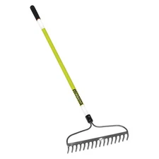 SEYMOUR MIDWEST 49754GRA Bow Rake,60 in. Handle L,Steel Tine 49DG95