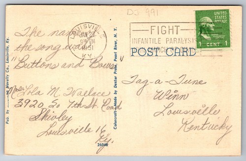 Vintage Lincoln National Memorial, Hodgenville, KY Postcard - Picture 2 of 2