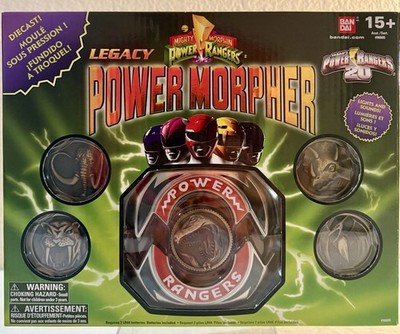 Bandai Mighty Morphin Power Rangers 2013 LEGACY POWER MORPHER Un-Opened NEW!