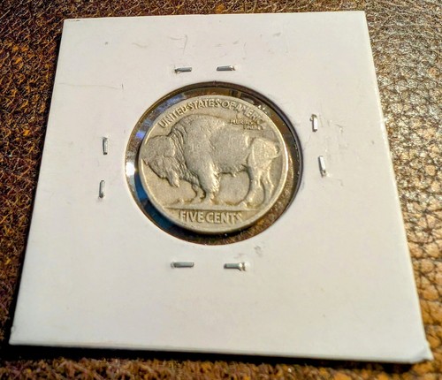 1926 P Error Obverse Die Chip Buffalo Nickel - Picture 3 of 3