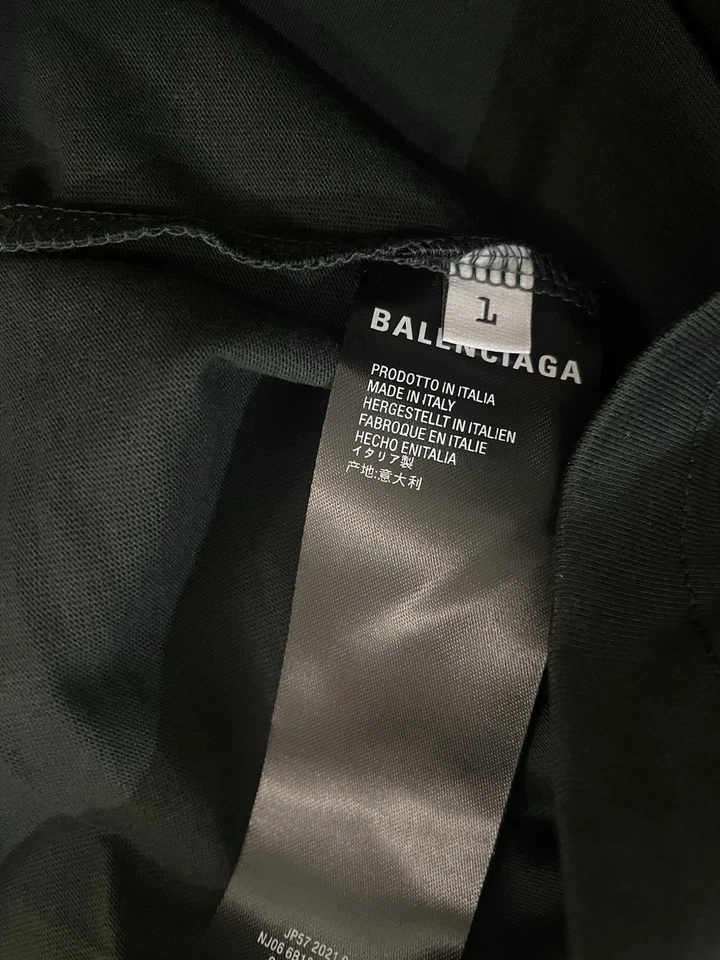 Adidas Balenciaga T-shirt Oversized Size 1 - Image 3 of 4