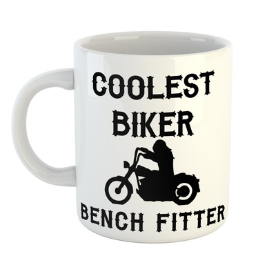 COOLSTE BIKER BENCH FITTER - Die ultimative Tasse für Motorradfans - UK-Bestand