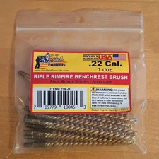 Pro-Shot Rifle Rimfire Benchrest Brush 22 Cal Package of 12