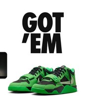 Travis Scott Jordan Jumpman Jack Green Spark IM9113-300 Men Size 8 CONFIRMED