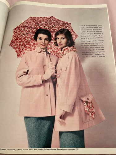 Vintage March 1957 Seventeen Magazine Great Ads Cupcake Dress Fashions - Picture 8 of 11