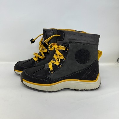 Santana Canada Torino Womens Size 6M Gray Yellow Warm Winter Boots