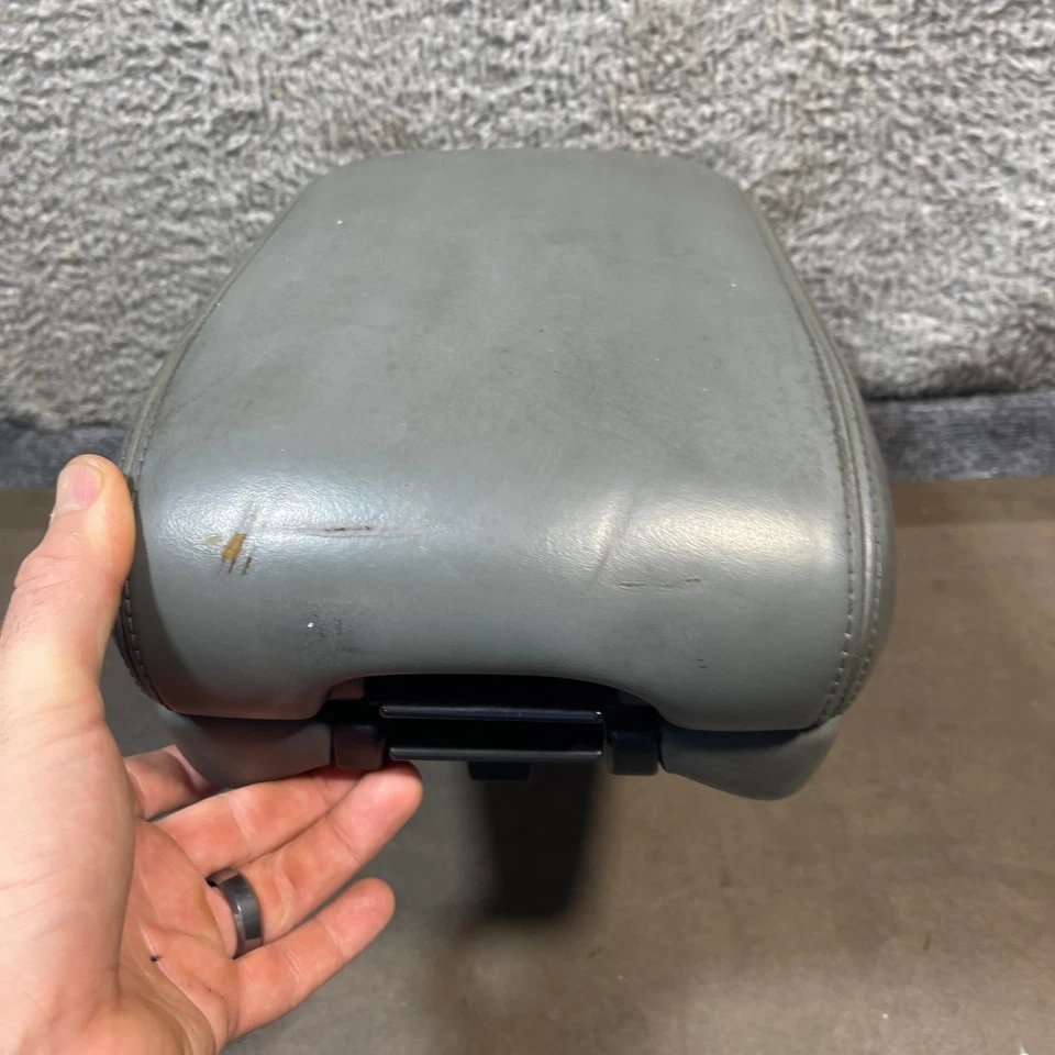 Lexus LS400 1995-2000 consola central cuero gris reposabrazos tapa edición Coach OEM Foto 2 de 4