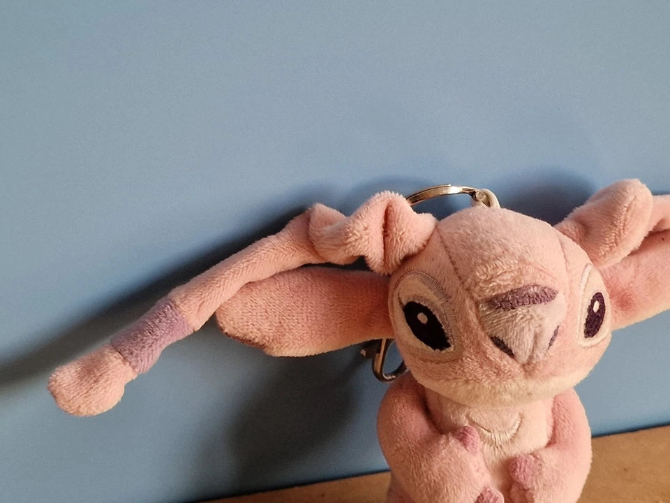 Disney Store Pink Angel Keyring - Lilo and Stitch - Image 4 of 4
