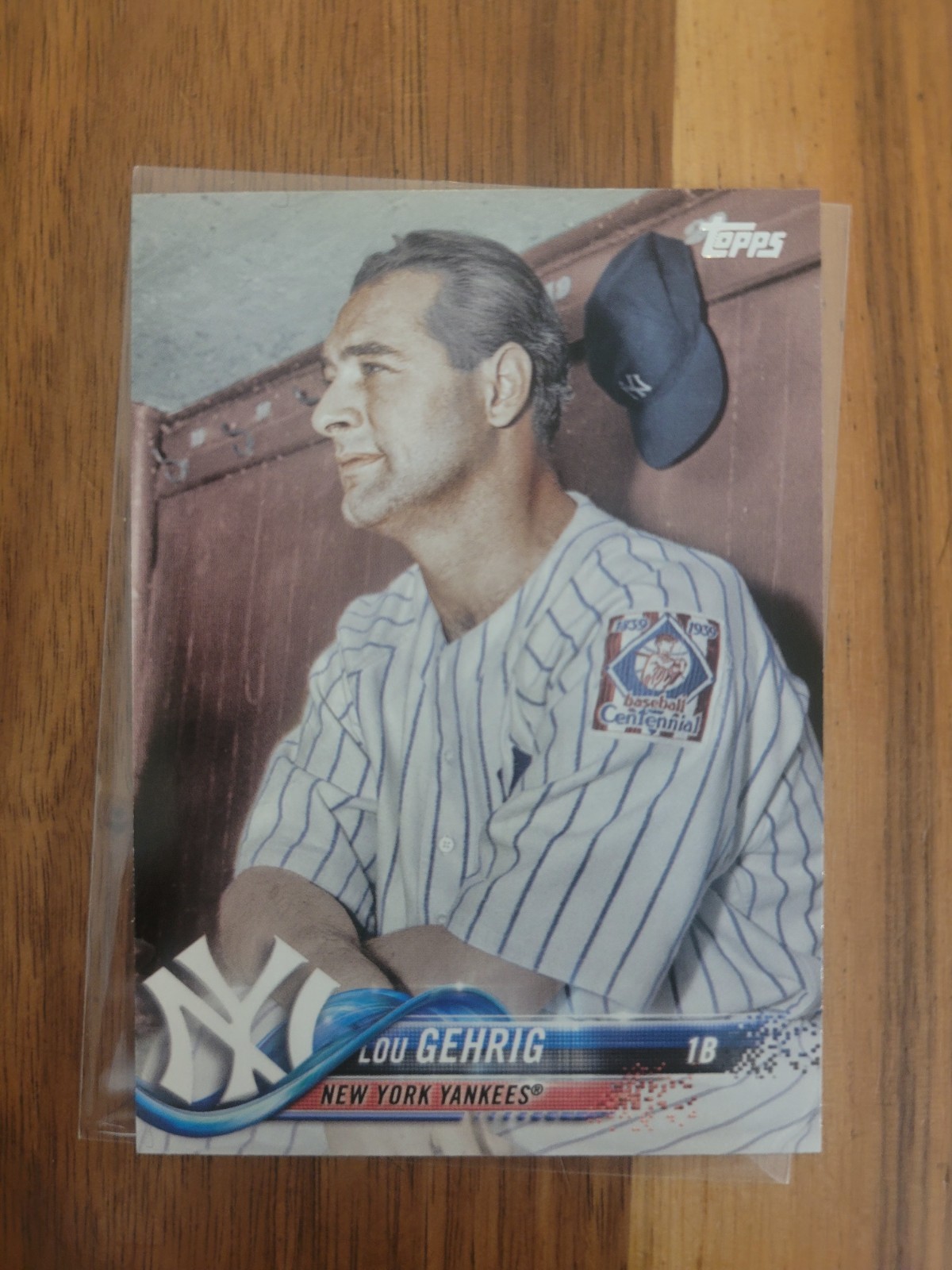 2018 Topps Update Legend Variation Lou Gehrig #US200 SP