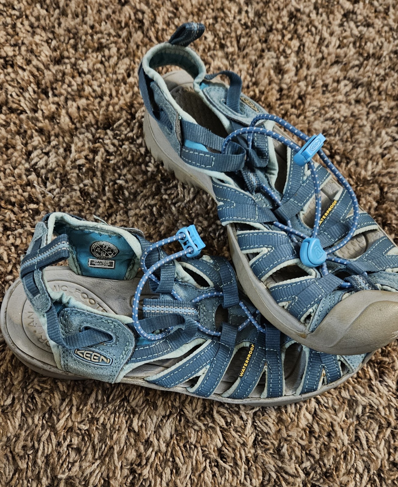 Keen Whisper Sandali Donna Tg 7 5 Teal Impermeabili Escursionismo Antio Calzature