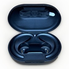 JLab JBuds AirSport True Wireless Bluetooth Ear-hook Earbuds Black Charging Case