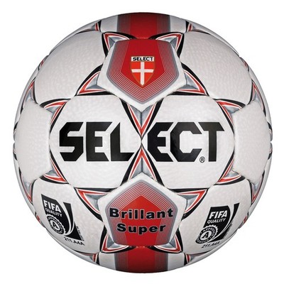 Balón Futbol Select Fbrillant Po 012/003 Blanco/Rojo FÚTBOL 11 - Große One size
