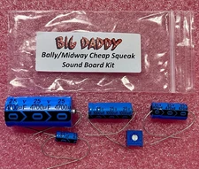 Big Daddy Cheap Squeak Sound Board Repair Kit For Bally/Midway Pinball Machines