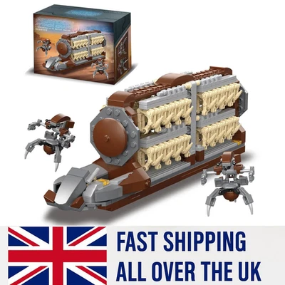 HOT TOYS Star Plan Platoon Attack Craft Destroy Droids Building Bricks Model Sets Robot D