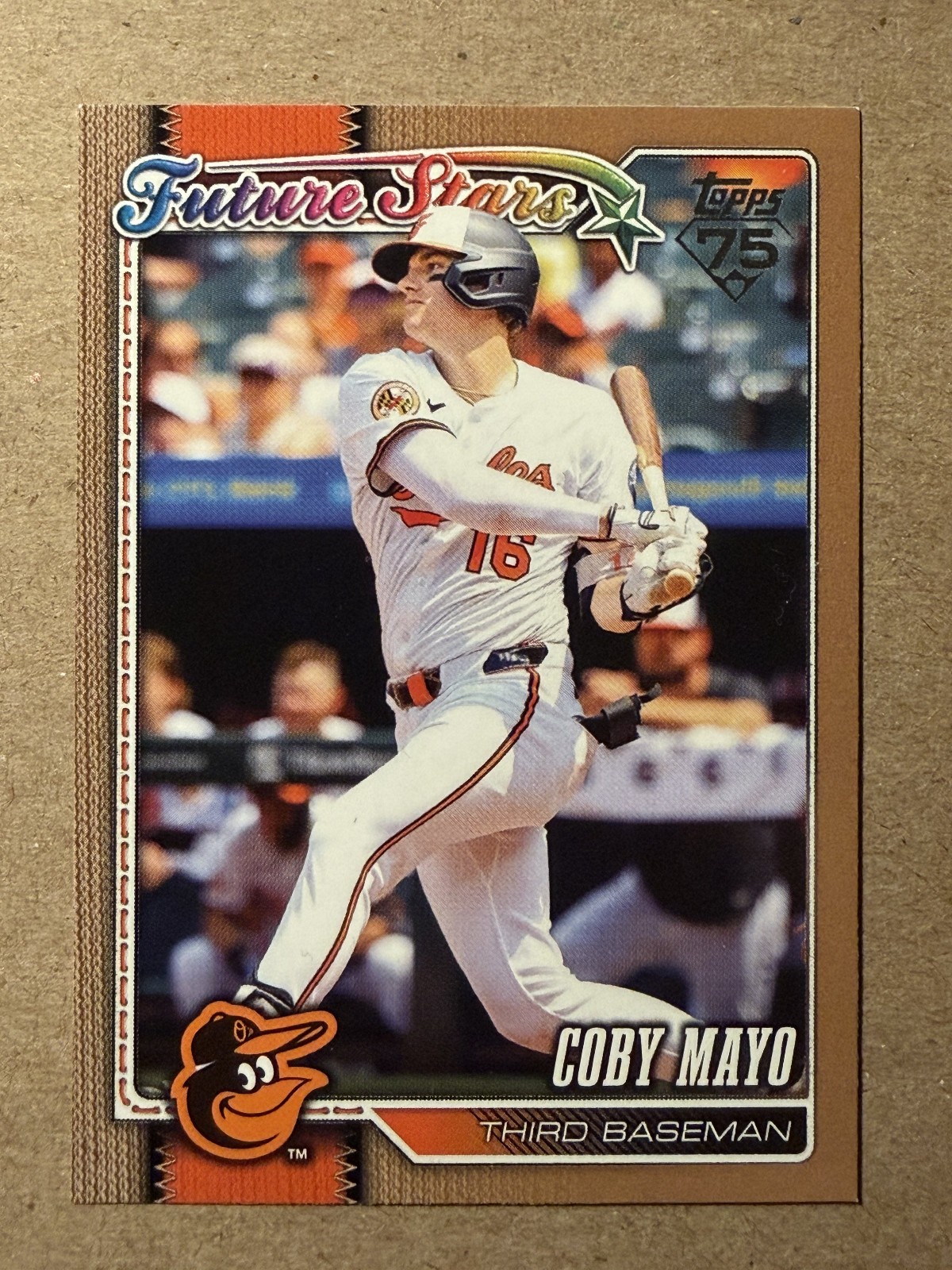 2026 Topps Series 1 - Future Stars Coby Mayo #72 Gold /2026