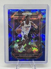 2022-23 Panini Prizm Moussa Diabate #262 Blue Cracked Ice /125 RC Clippers NM+