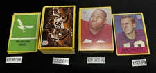 1967 Philadelphia Football Cards 1-198 (P-NM) - You Pick - Complete Your Set