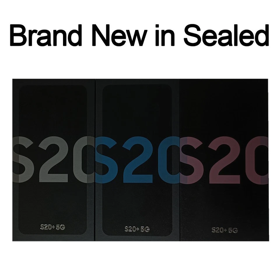 Nuevo Samsung Galaxy S20+ Plus 5G 128 GB SM-G986U Desbloqueado de fábrica Todos los operadores Foto 3 de 3