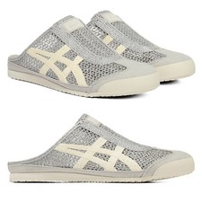 New Onitsuka Tiger MEXICO 66 SABOT PURE SILVER CREAM 1183C123-021 New With Box