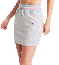 Champion Authen. Athletic Wear Women s S Short Tennis Skirt Front Pocket Gray