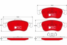 TRW Bremsbelagsatz Scheibenbremse DTEC COTEC GDB1789DTE für RENAULT NISSAN DACIA