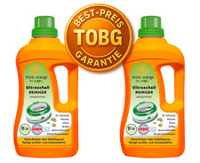 2 x 1 Liter, TOBG Ultraschallreiniger Konzentrat, Brillen, Schmuck, Uhren ect.