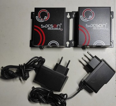Satson HDMI-EXT-0105C RX/TX Set HDMI Extender over LAN CAT5e/6