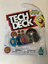 SpongeBob SquarePants Santa Cruz Tech Deck 3/7 Nickelodeon