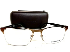 New Ermenegildo Zegna EZ 5023 028 57mm Semi-Rimless Men's Eyeglasses Frame .