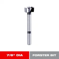 7/8 In. High-Speed Steel Forstner Bit