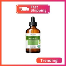 velona Amla Oil USDA Certified Organic - 4 Fl Oz  100 Pure and Natural Carrier
