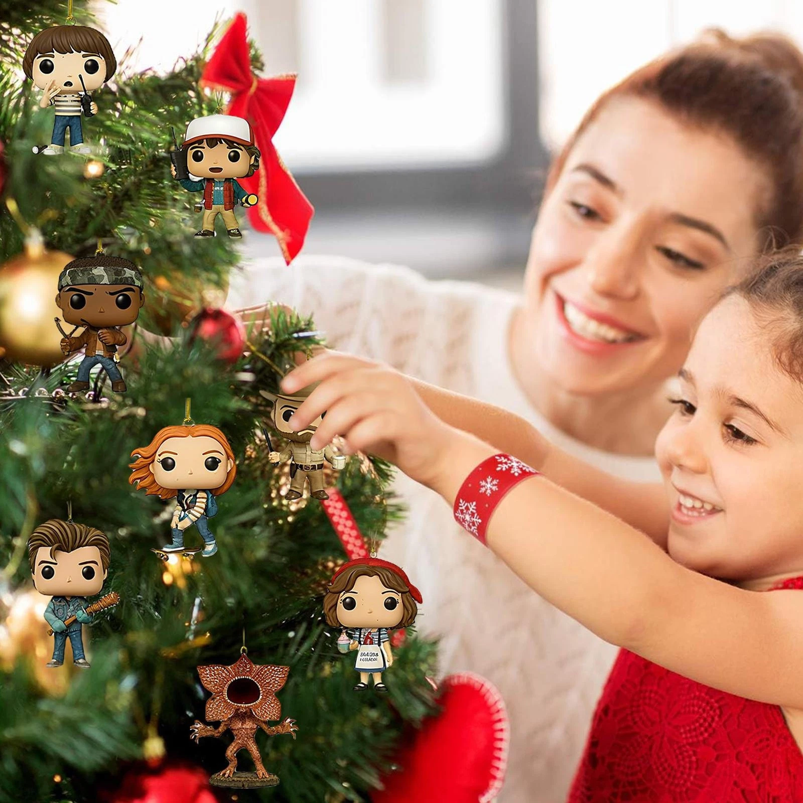 Dungeons & Dragons: Stranger Things: Christmas Tree Acrylic 2D Advent Calendar