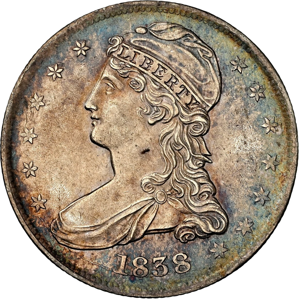 Grade AU 58 US Early Half Dollar Coins (1794-1839) for sale | eBay