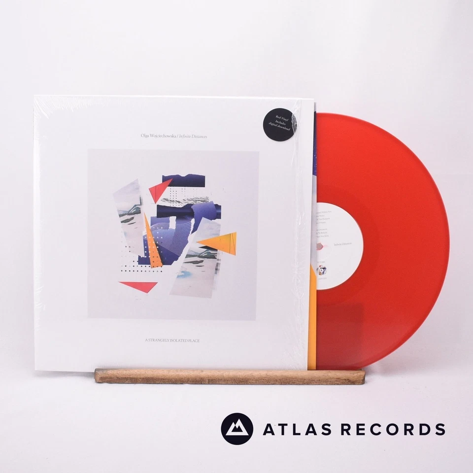 Olga Wojciechowska Infinite Distances Opaque Red LP Album Vinyl Record - NM/NM - Image 2 of 4