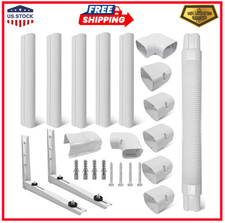 Mini Split Wall Mount Bracket Kit with Installation Hardware - 3 in x 10 ft