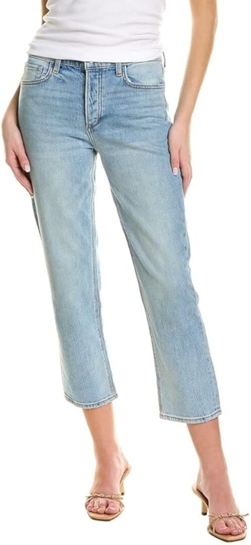 Joe's Jeans Ankle Cropped Scout Button Fly Brightside Women's Blue Size 28