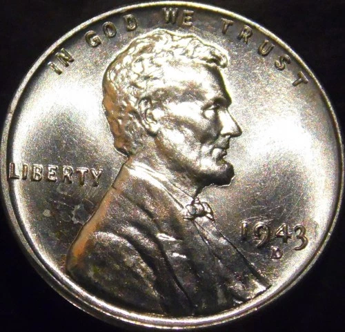 1943-D Lincoln Cent Gem BU Original