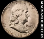 1949-S Silver Franklin Half Dollar - Ch Gem Brilliant Unc+++  Lustrous  #K1787