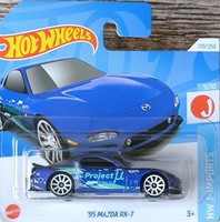'95 Mazda RX-7 Blau - Hot Wheels 2024 - J-Imports - Neu Ovp