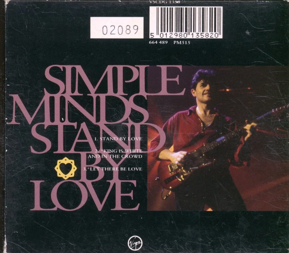 Simple Minds Stand By Love CD Europe Virgin 1991 single in numbered multi-fold - Image 2 of 3