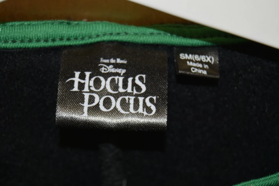 Disney Hocus Pocus, Disfraz Halloween, Talla S (6-6X), Nuevo Foto 2 de 4