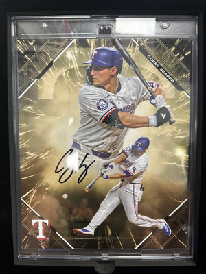 記念グッズ Fanatics UnderWraps Jerseys CoreySeager 2025 Fanatics Under Wraps Emanate Corey Seager Auto Gold #/50