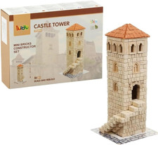 Kit Di Costruzione Medievale 400 Pezzi | Torre Del Castello Realistica | Mattoni