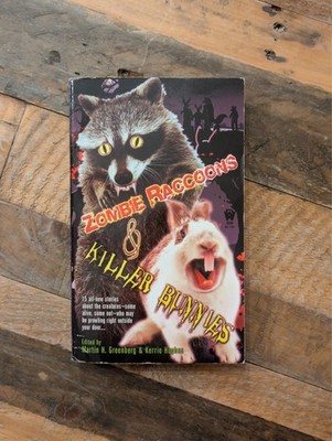 Zombie Raccoons and Killer Bunnies RARE Vintage Horror Paperback Book