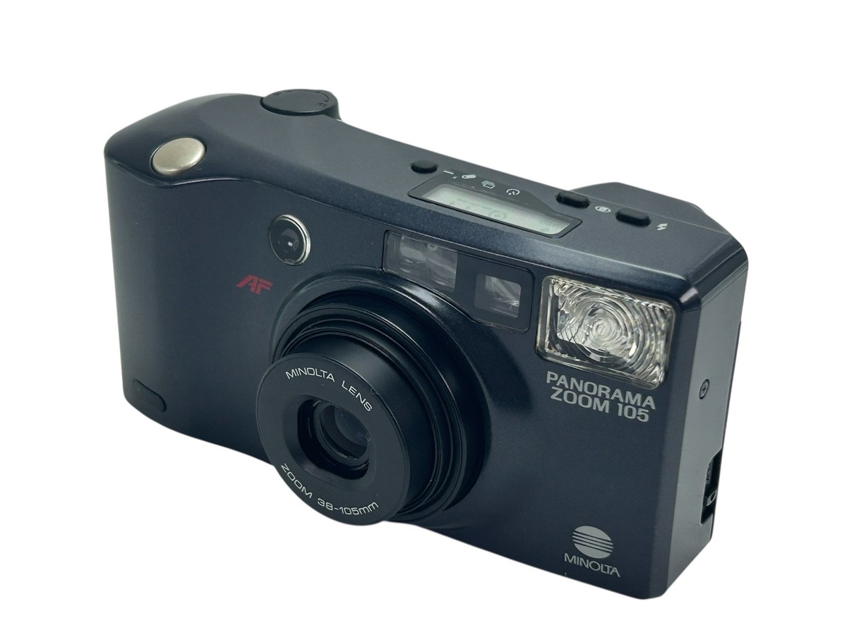 MINT w/ Case & Strap] Minolta Panorama Zoom 105 Film Camera