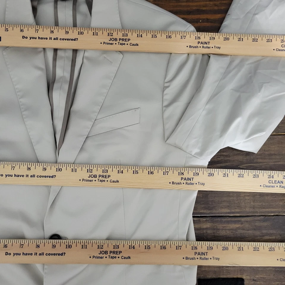 Abrigo Blazer Deportivo Banana Republic Para Hombre Temp Core Rendimiento A Medida Delgado 40R Foto 3 de 4