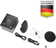 perixx PERIMICE-713RX Wireless Rechargeable Vertical Mouse Wireless