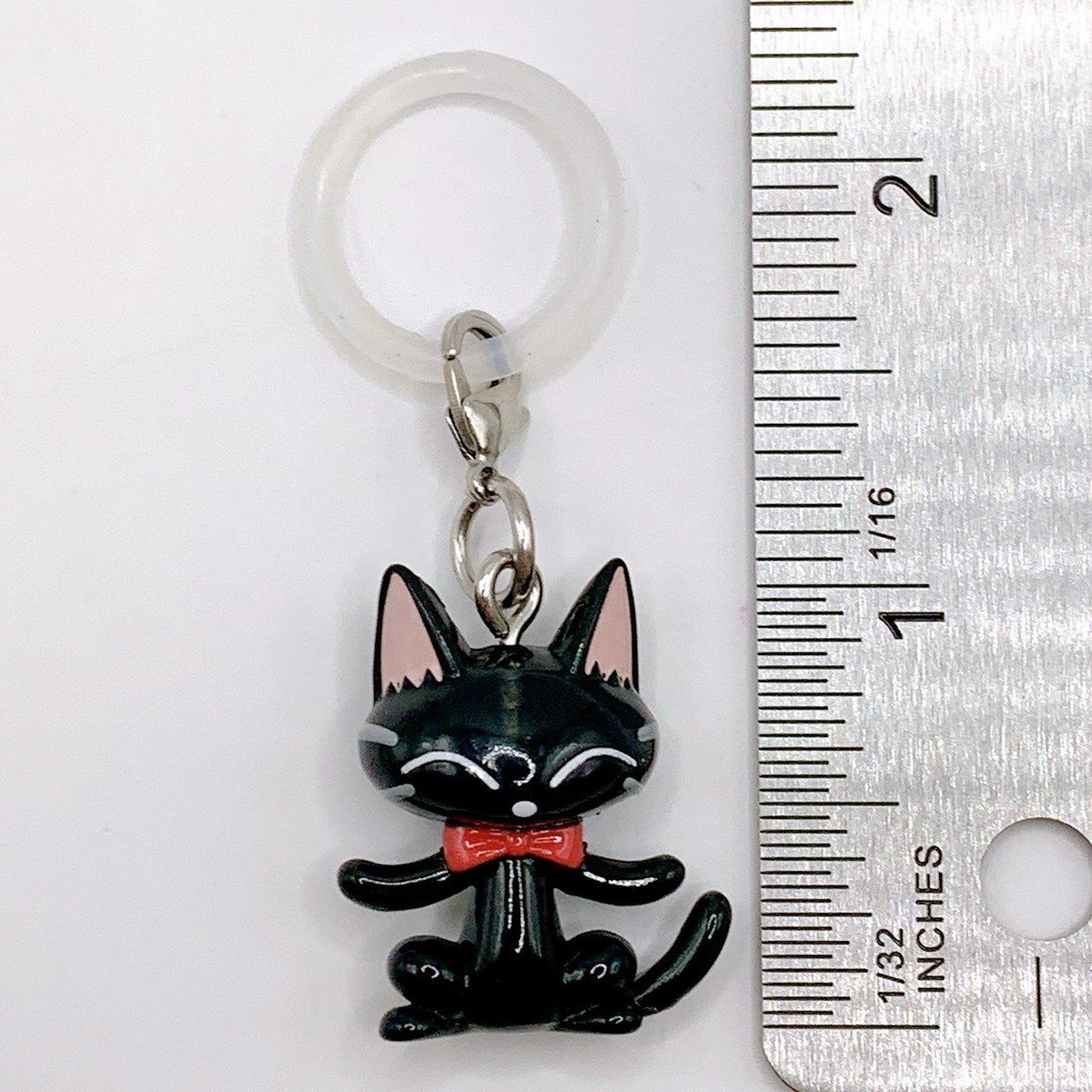 Neighborhood Story Kuro Mejirushi Accessory Charm Ribbon 70th