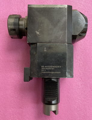 Angetriebenes Werkzeug VDI 40 Aufnahme Index G400 Live Tool Holder ER 32
