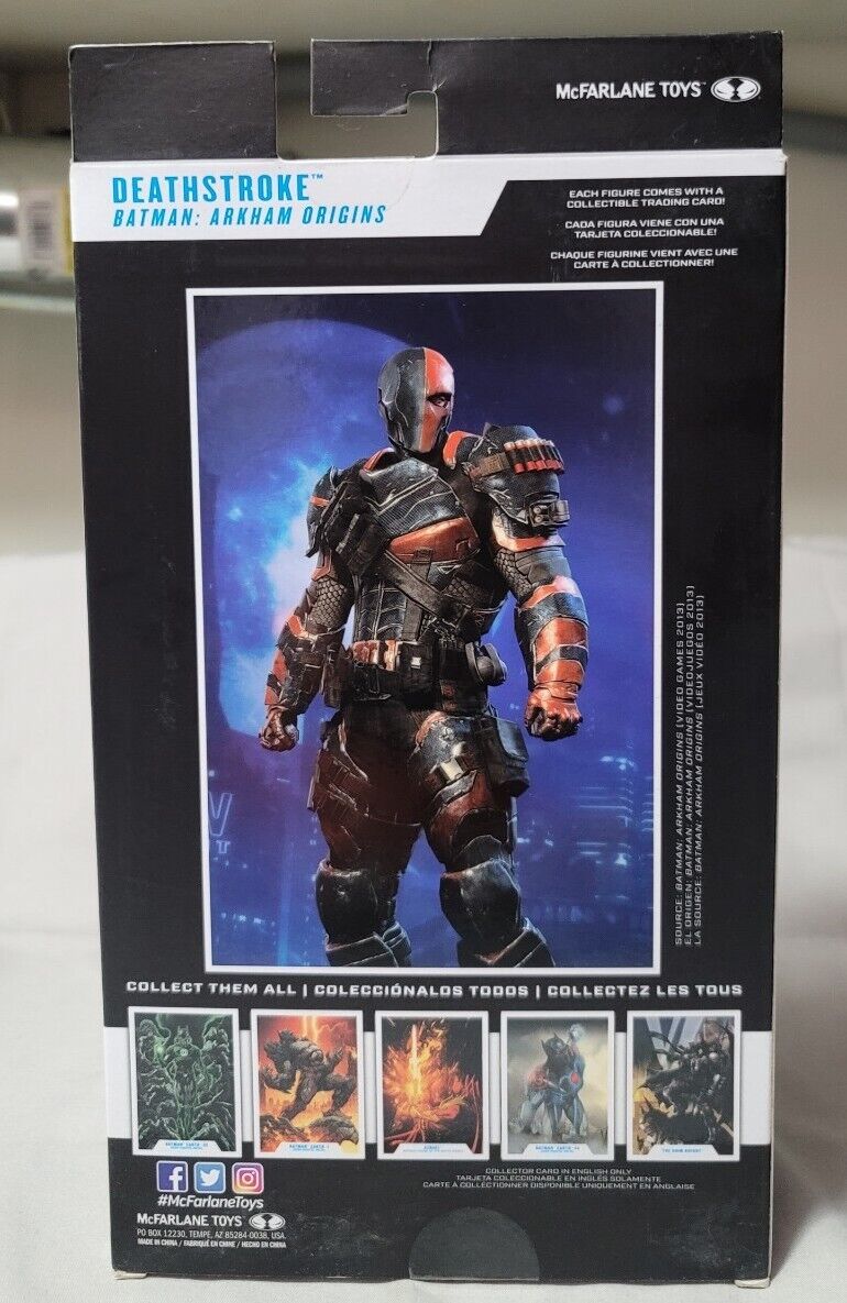 McFarlane DC Multiverse Batman: Arkham Origins Deathstroke McFarlane DC Multiverse Batman: Arkham Origins Deathstroke